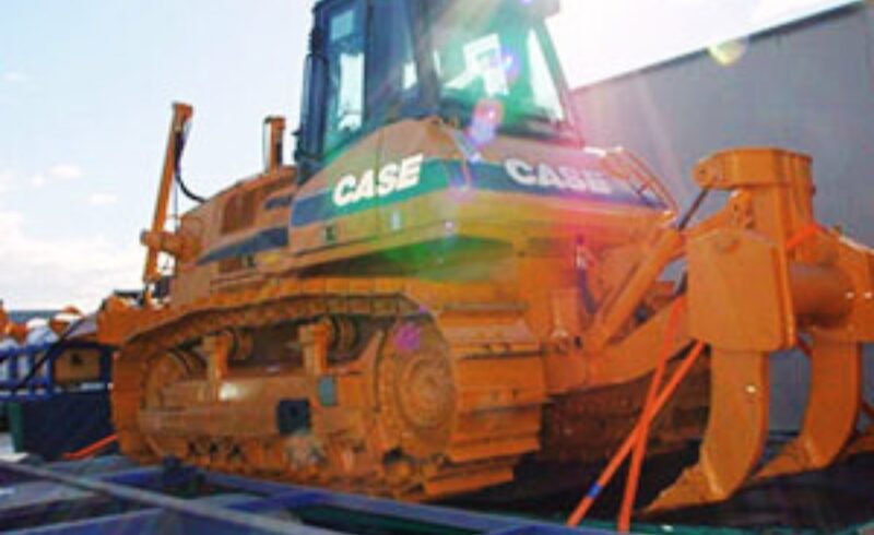 Bulldozer Italy Mexico Shipment